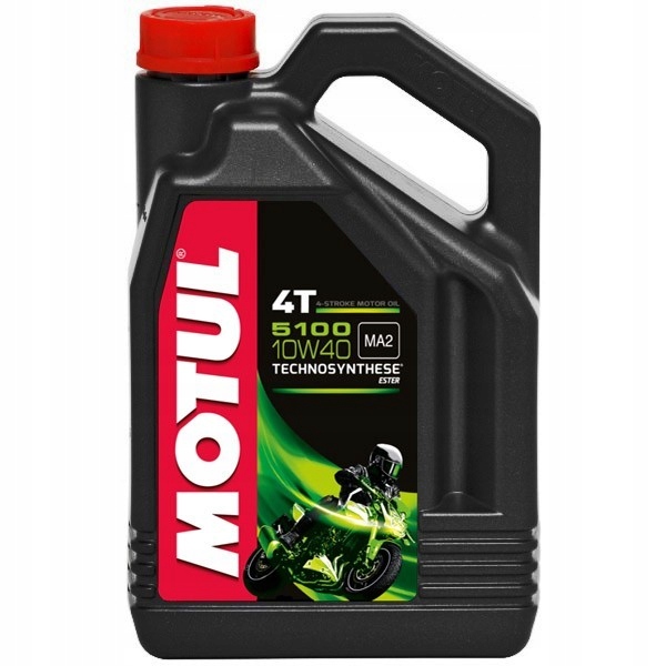 

Motul 5100 4t Motocykl Motor 10w40 Ester MA2 Rybni