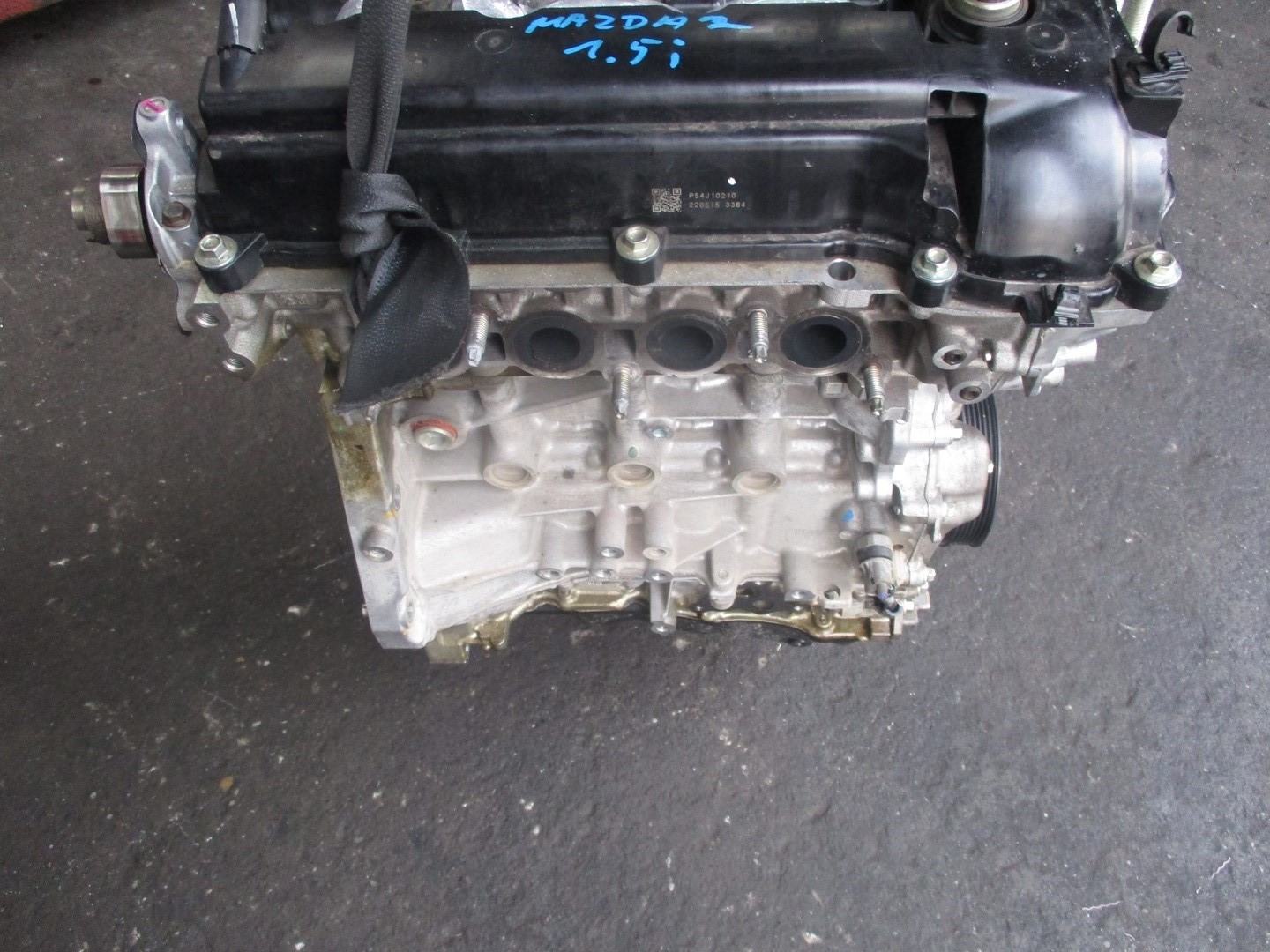 engine MOTOR MAZDA 2 3 1,5i P5 P5T unprotected