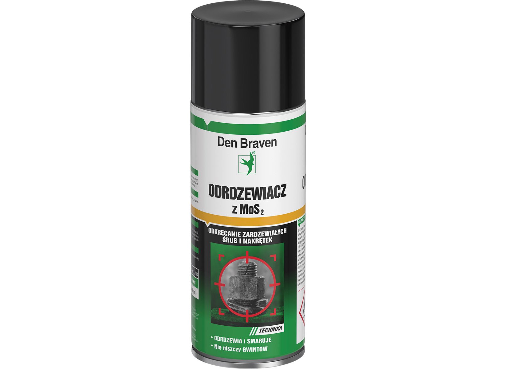 

Den Braven Odrdzewiacz Z MOS2 Na Rdzę Smar 400ml