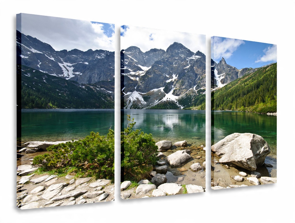 

Obraz Tryptyk Tatry Stawy Tryptyki 120x80