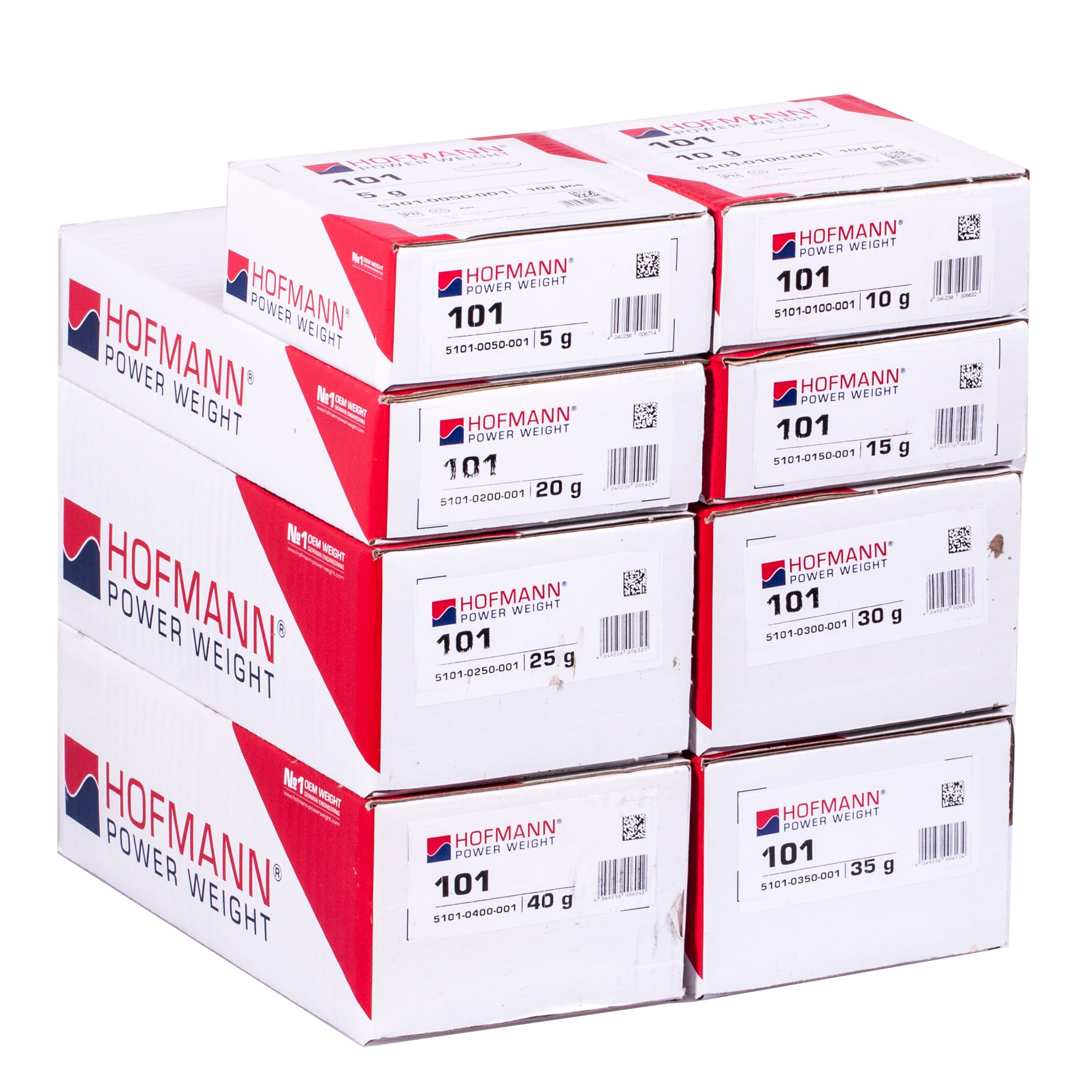 Ciezarki do felg stalowych HOFMANN 5g 40g 800szt