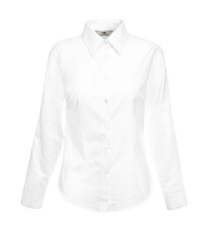 

Ladies Oxford L/s Shirt White XXL