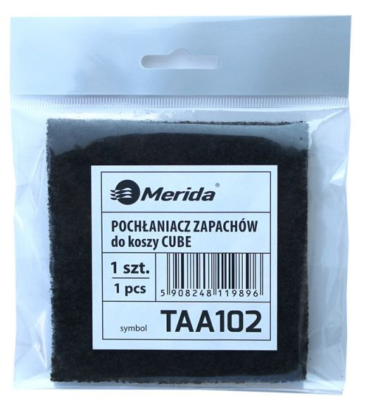 

Pochłaniacz Zapachów Do Kosza Merida Cube TAA102