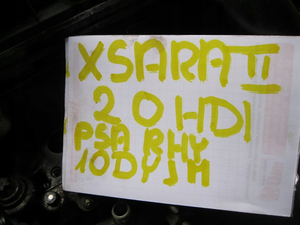 engine motor Citroen Xsara 2.0 HDI PSA RHY 10DYJM
