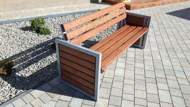 NOWOCZESNA OGRODOWA ŁAWKA PRODUCENT 150CM Ł22 EAN (GTIN) 8711544375395