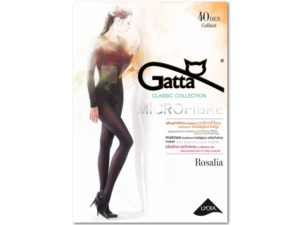 

Gatta Rosalia 40 Den ,wiele kolorów, r.6