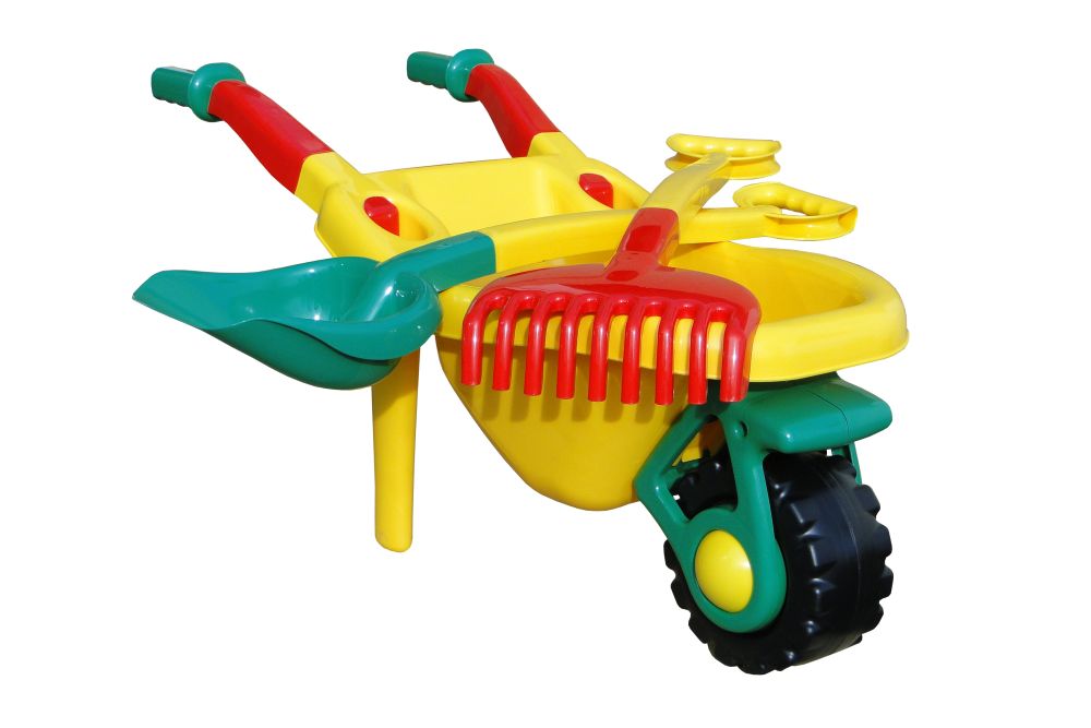 

Duża Taczka dla dzieci do piasku Łopata Grabie