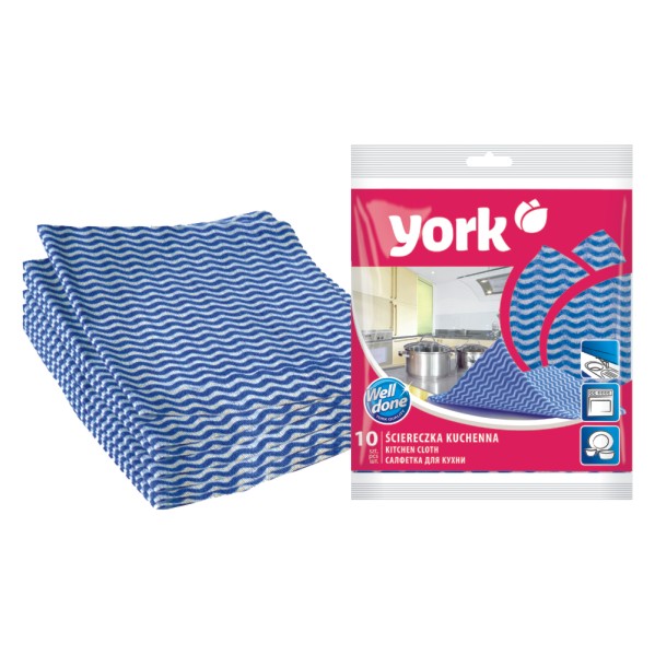 

York Ścierka Kuchenna 10SZT Na Mokro I Sucho!