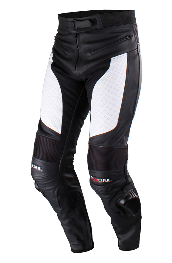 TSCHUL M60 -SPODNIE SPORTOWE SKÓRZANE SLIDERY r 48