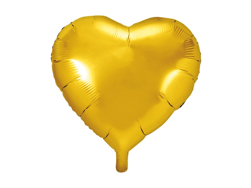 

Balon foliowy serce złoty 45cm