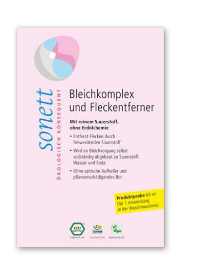 

Sonett Eko Wybielacz odplamiacz 60 ml próbka