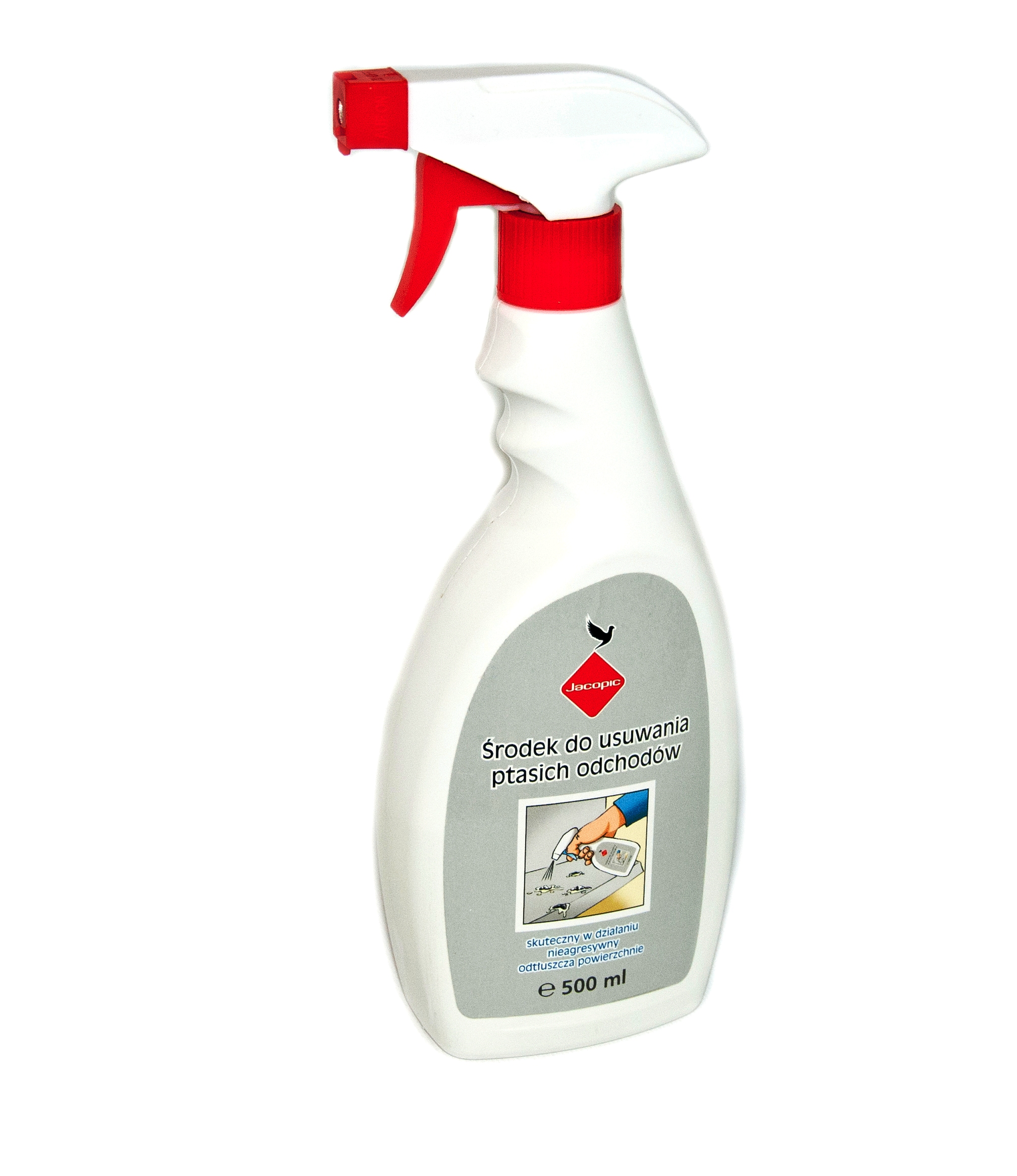 ŚRODEK DO USUWANIA PTASICH ODCHODÓW KOLCE NA PTAKI