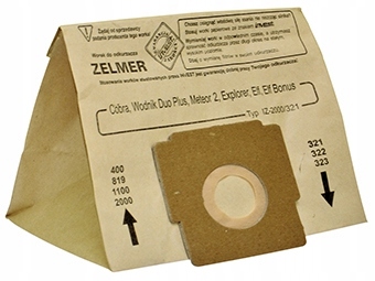 

Worki Do Zelmer Cobra 2000 Cobra 2010 2 Filtry