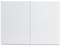 Šatník akwarystyczna lesklý biely 120x40