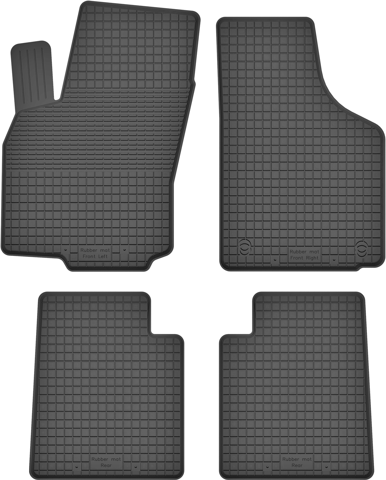 

Renault Twingo I (93-06) Dywaniki Gumowe Korytkowe