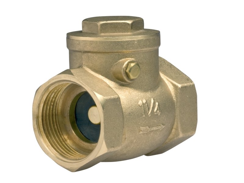 

Zawór zwrotny Klapowy 1/2" DN15 Mosiądz q4