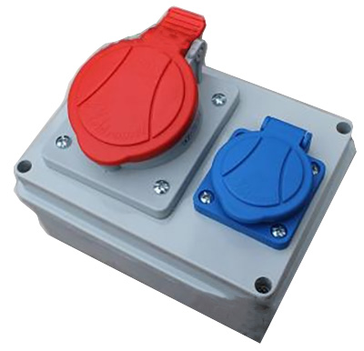 

Skrzynka Budowlana Hermetyczna IP56 32A/5 1x230V