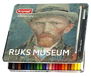 Pastelky akvarelové Autoportrét Rijks Museum Bruynzeel sada 24 barev