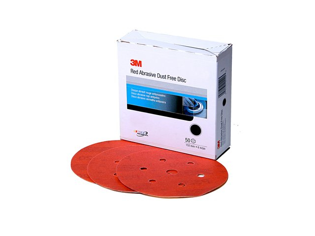 

3M 316U papier ścierny Hookit Red 150mm P240