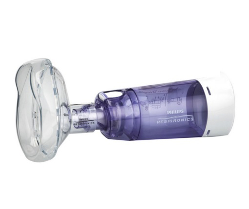 Туба при вдыхании PHILIPS OPTICHAMBER + маска М