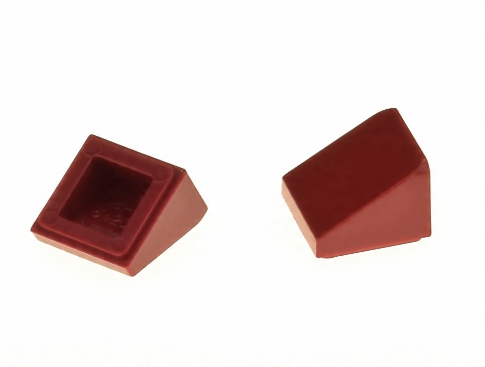 

Lego Skos prosty 1x1 54200 czerwony ciemny 2 szt.