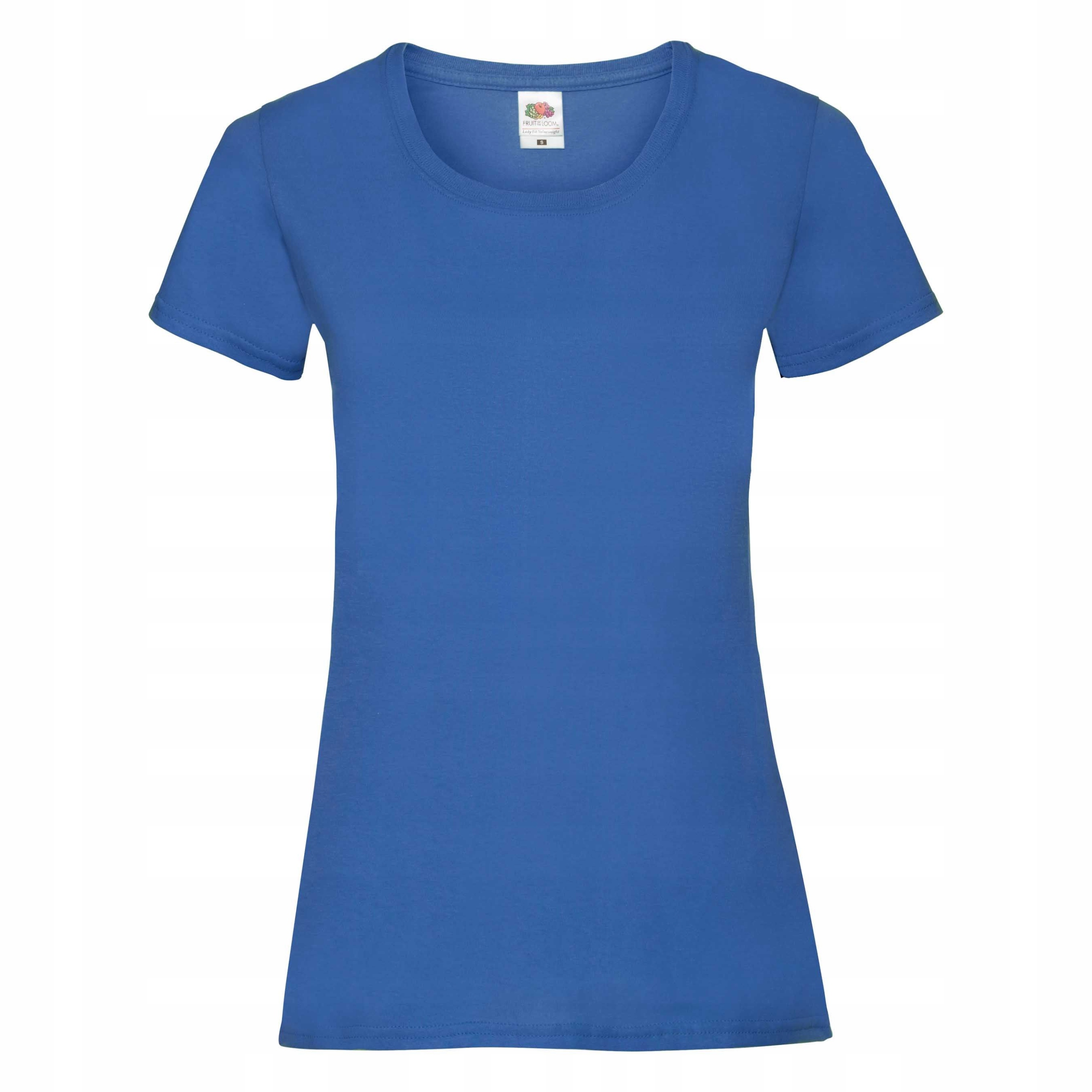 

Koszulka Damska Fruit Of The Loom T-shirt Blue S