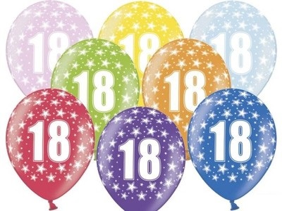 

Balon balony urodziny 18 lat impreza