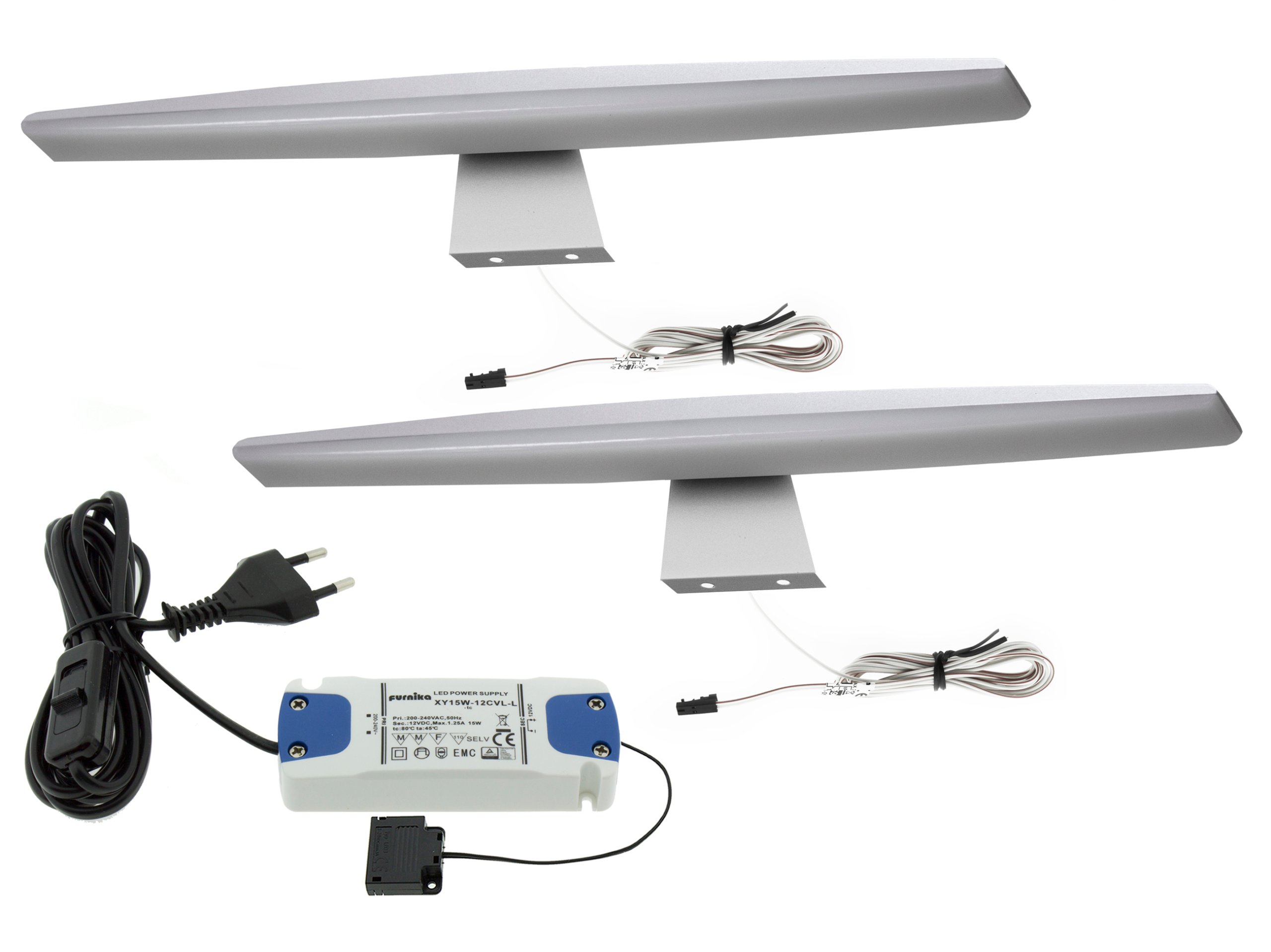 Kpl 2x Lampa do koupelny na výložníku ELIPSA2 Led