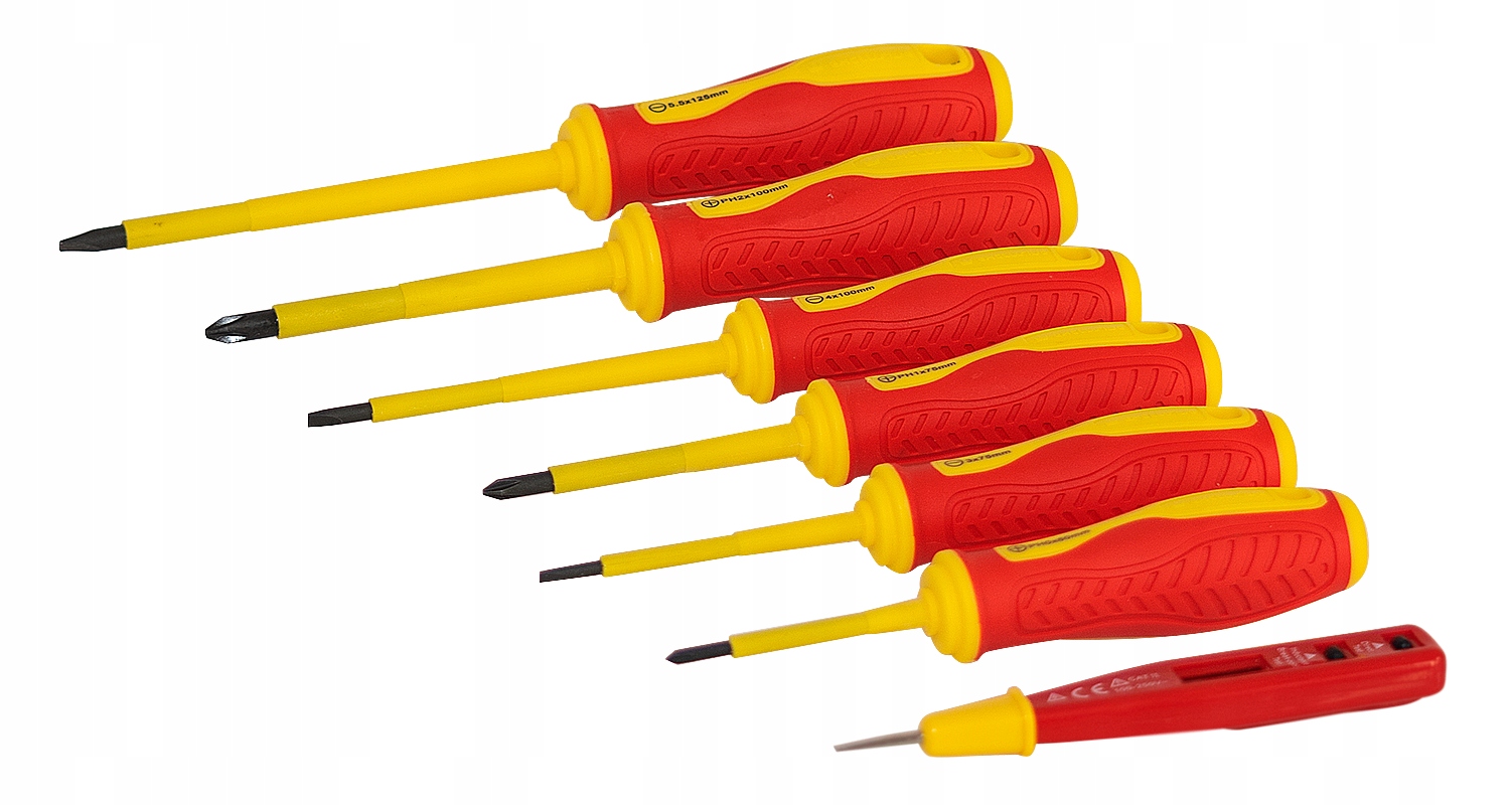 CORONA KOMPLET WKRĘTAKÓW ELEKTRYCZNYCH C5302 6+1 Liczba elementów zestawy