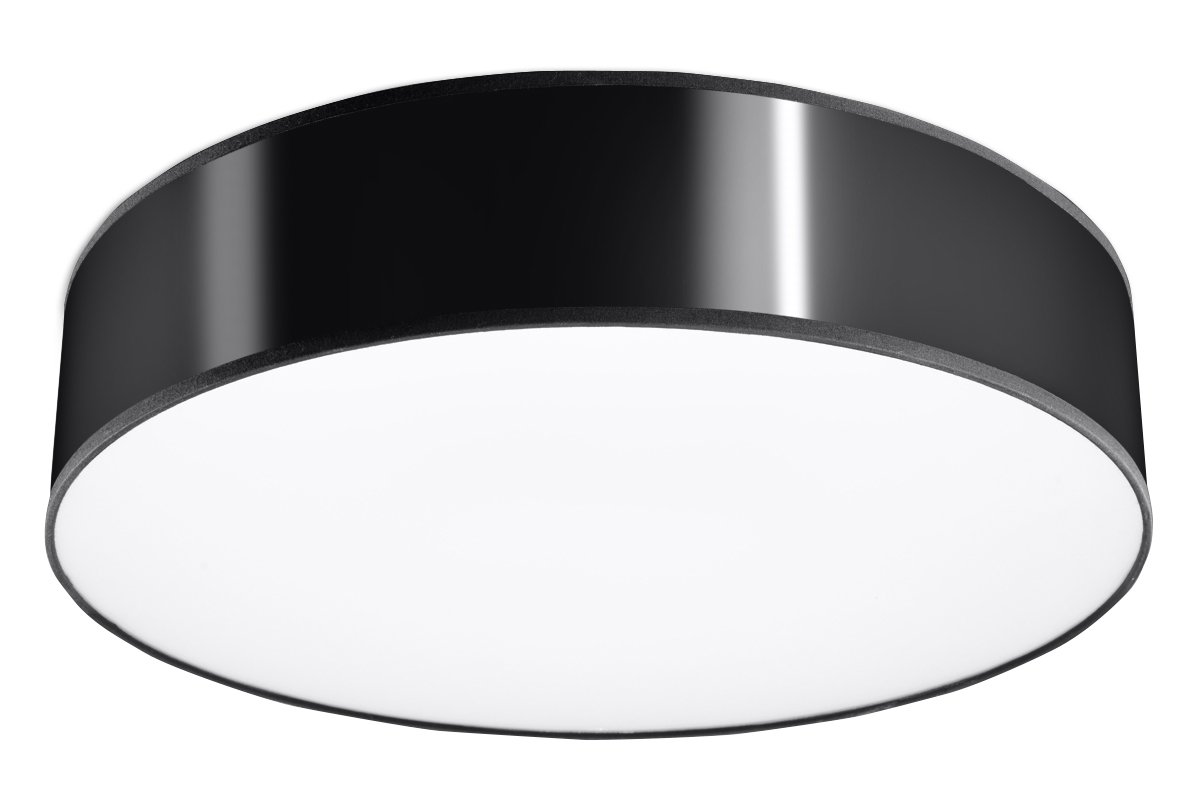 

Lampa Sufitowa Plafon Arena 45 Czarna Sollux 01