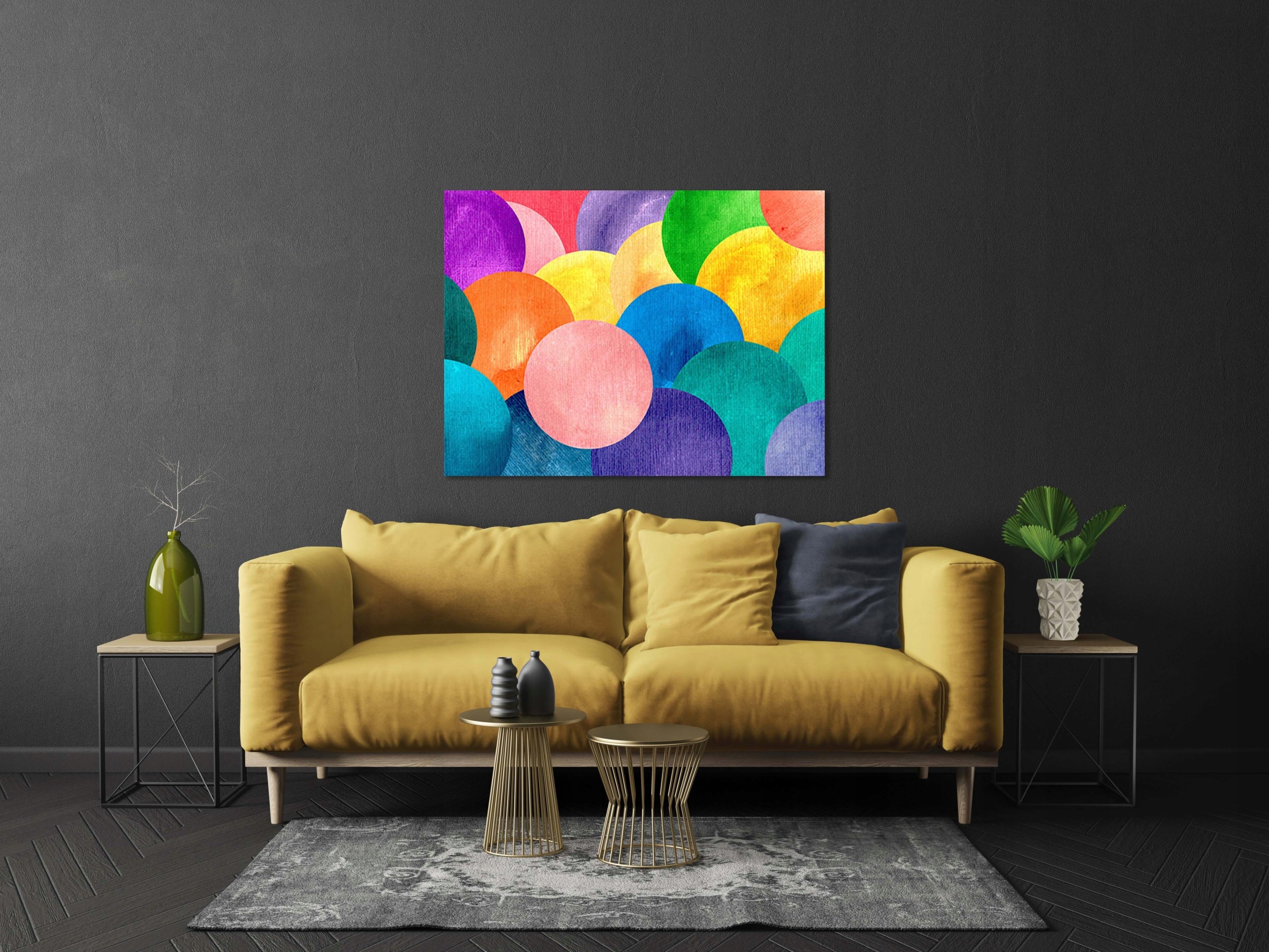 OBRAZ na płótnie ABSTRAKCJA 105693850 120x80 WZORY Marka inna