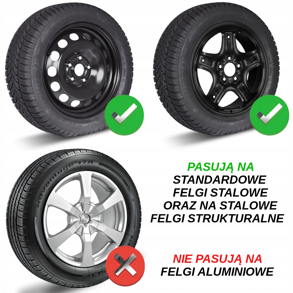 KOŁPAKI Top 17'' PEUGEOT 407 CITROEN C5 C6 SREBRNE Średnica felgi 17