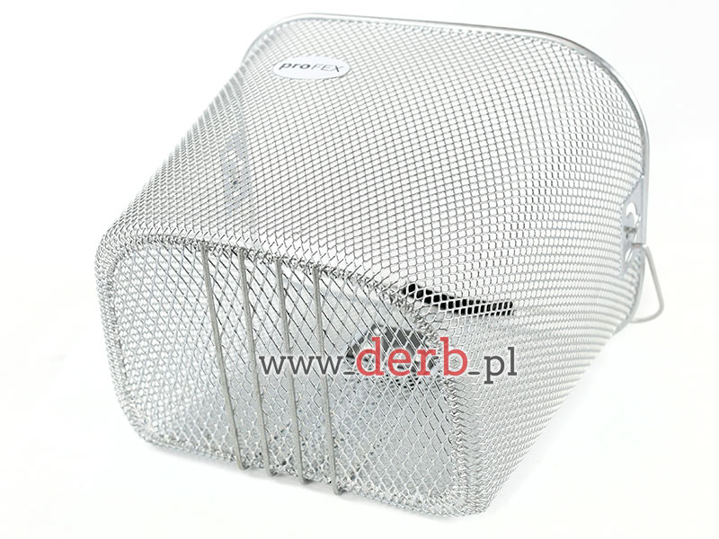 KOSZ ROWEROWY NA ROWER PRZEDNI NA KLIK POWLEKANY Kod producenta 92652 SILVER