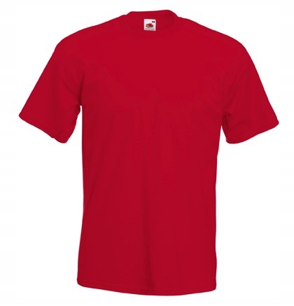 

Koszulka T-shirt Fruit of The Loom Heavy Red L