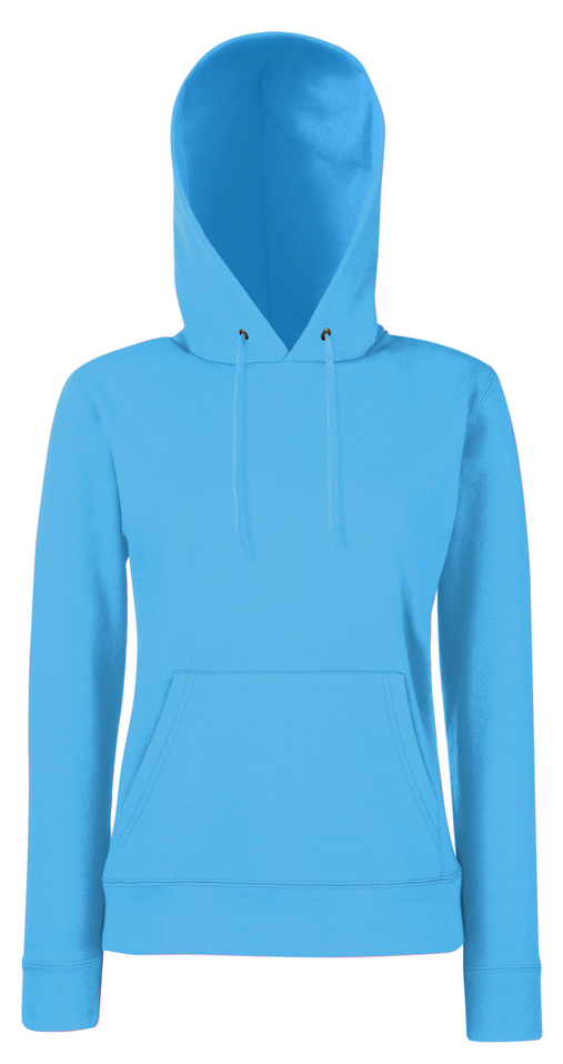 

Fruit Of The Loom Damska Bluza z Kapturem Lazur L