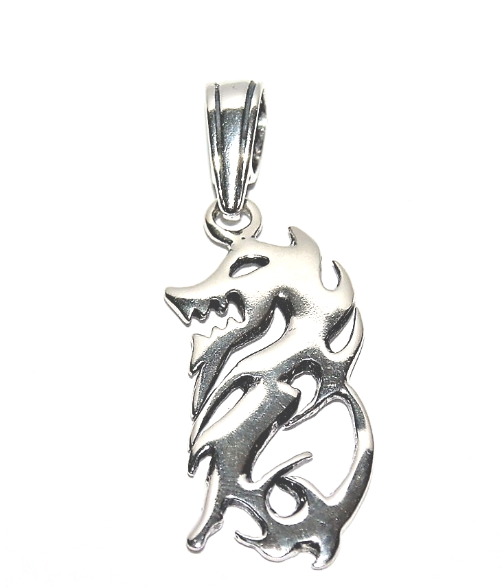 

Wisiorek srebrny srebro Smok ok.3,5 g. Gothic