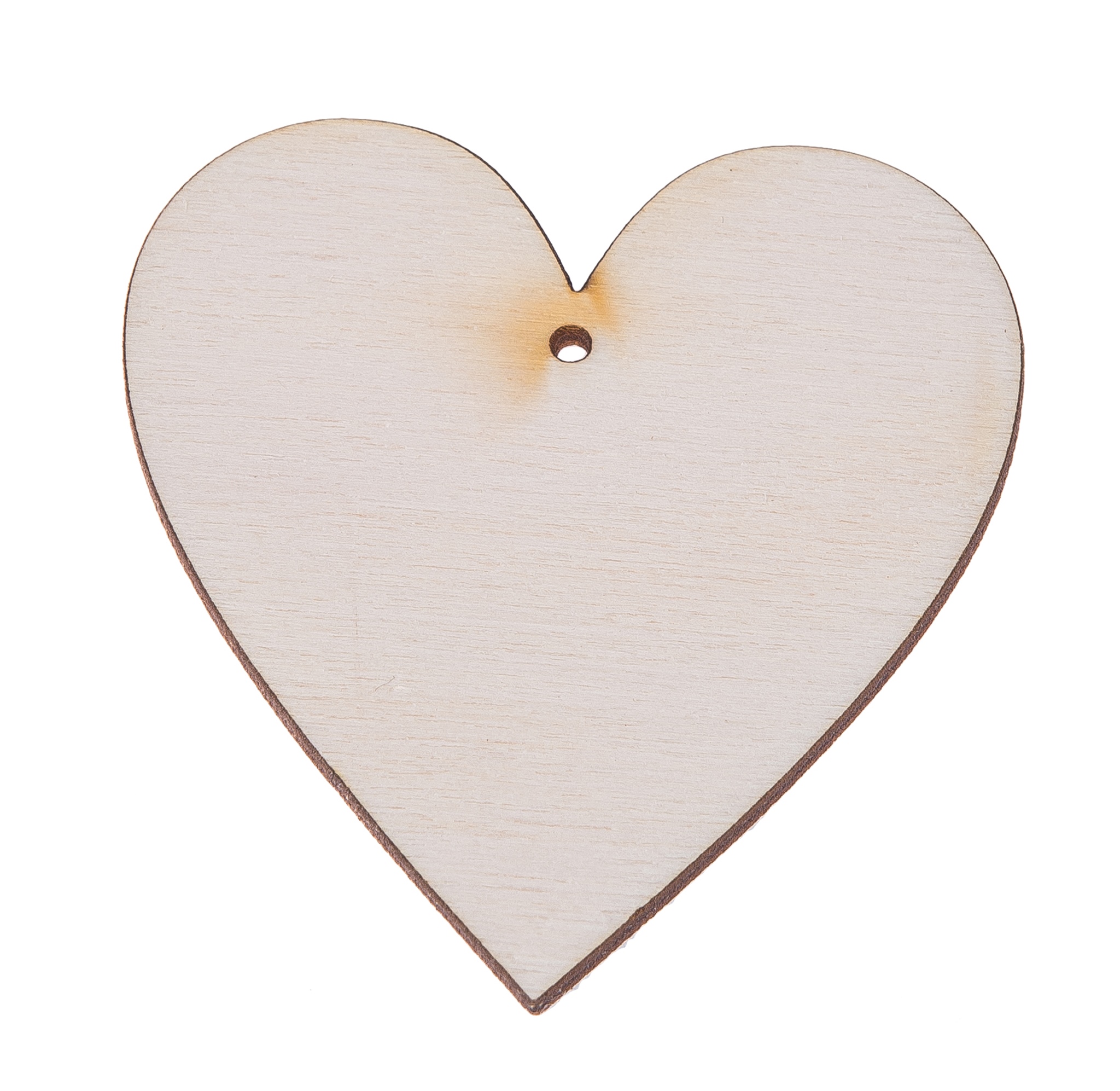 

Drewniane Serce 3x3 cm Zawieszka Decoupage ozdoba!