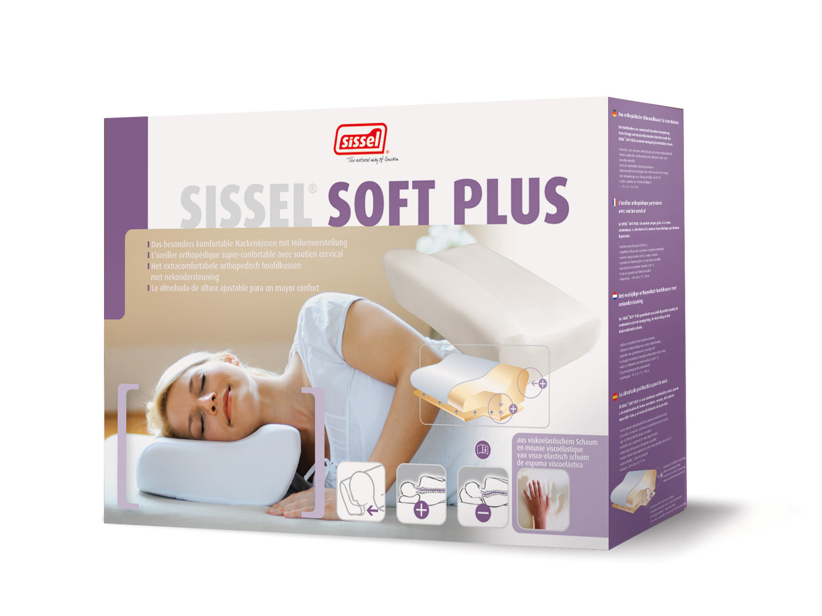 

Sissel Soft Plus poduszka ortopedyczna Memory