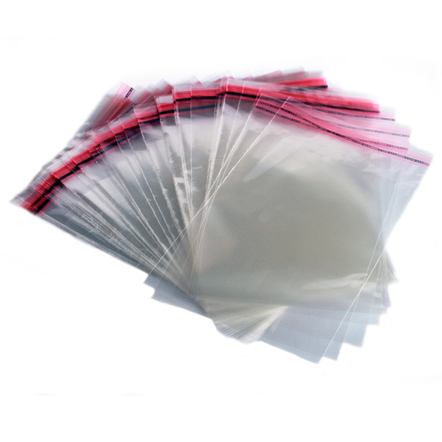 

Torebki Foliowe 8X12+3 Z Taśmą Klejącą 100 Szt
