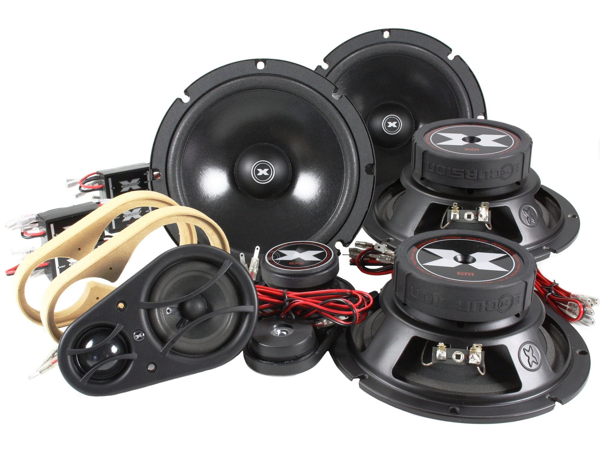 Głośniki samochodowe Excursion SX-6.3C+ Głośniki Odsep. 93dB 45-20000Hz