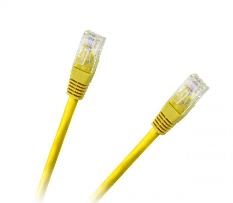

Kabel Sieciowy Patchcord Utp 5E 3M Żółty