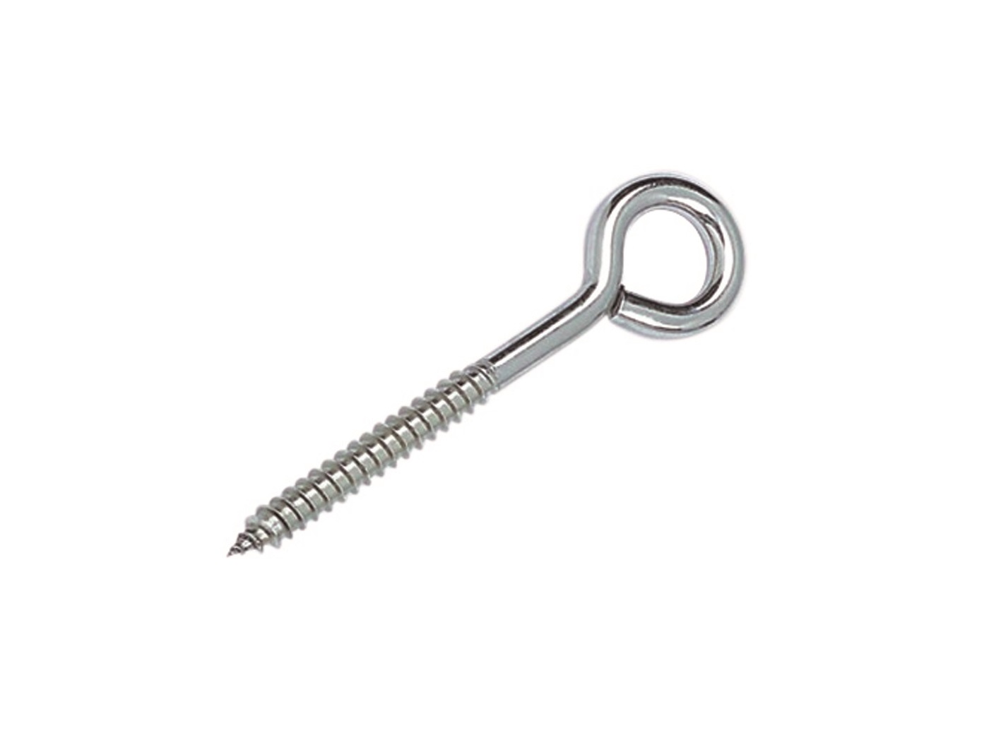 5 x Očkový vrut do dřeva Nerezový kyselinovzdorný 10x125 mm