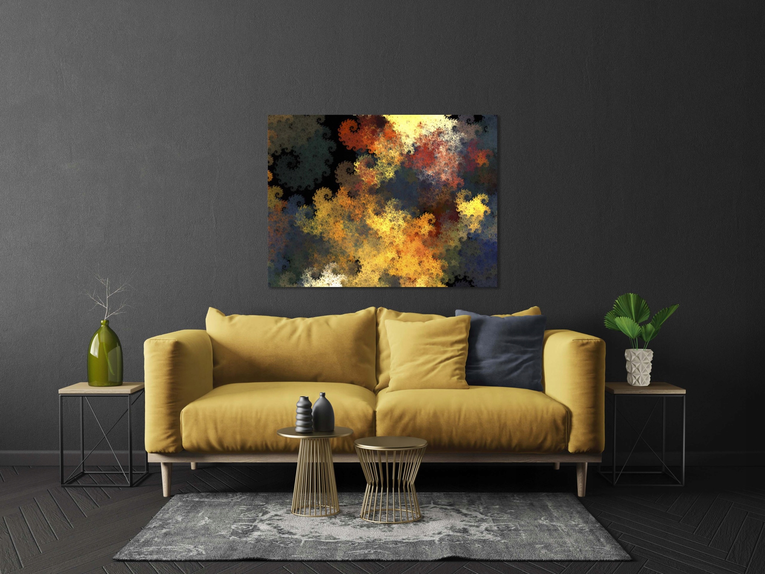 OBRAZ na płótnie ABSTRAKCJA 199691385 120x80 WZORY Marka inna