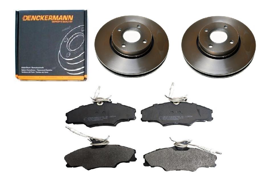 Kotouče Kostky Peugeot 406 14" Přední 260 mm Sada