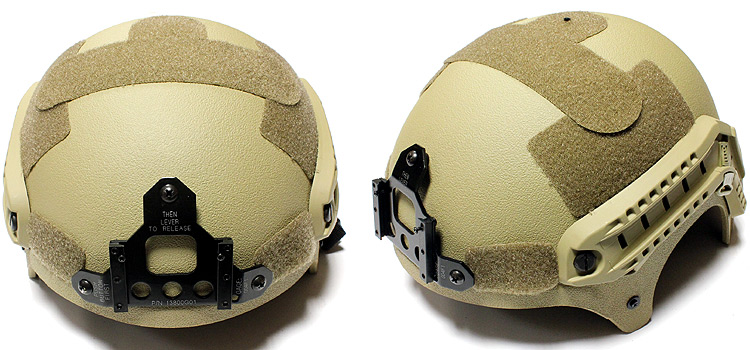 KASK IBH Tan NUPROL Helmet Replica Coyote Rails