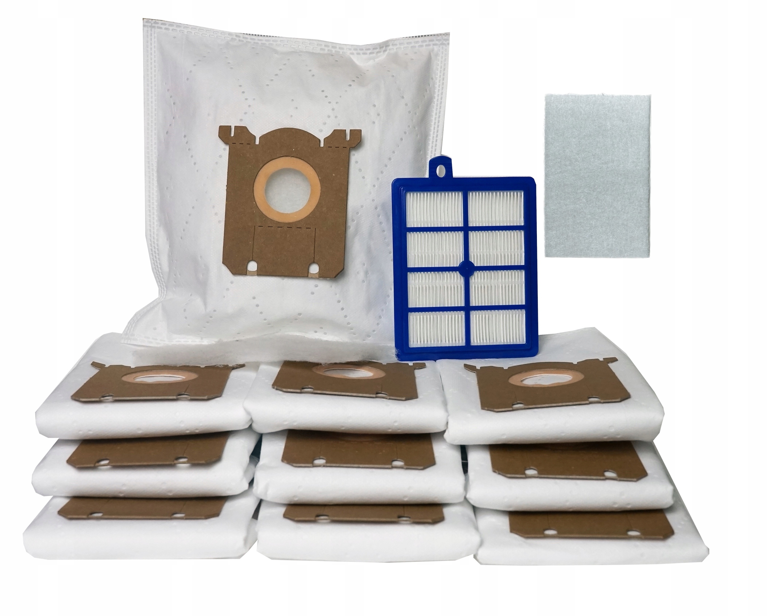 

Worki Do Electrolux Zuogreen+ 10szt +hepa +wlot