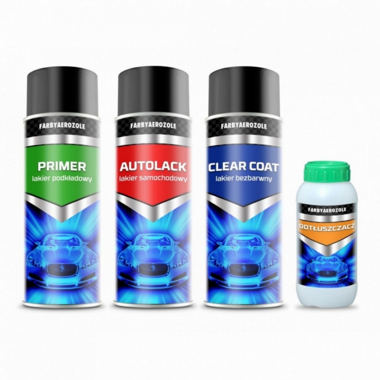 

Zestaw Podkład-baza-klar 3xSPRAY Peugeot Ds Ktvd