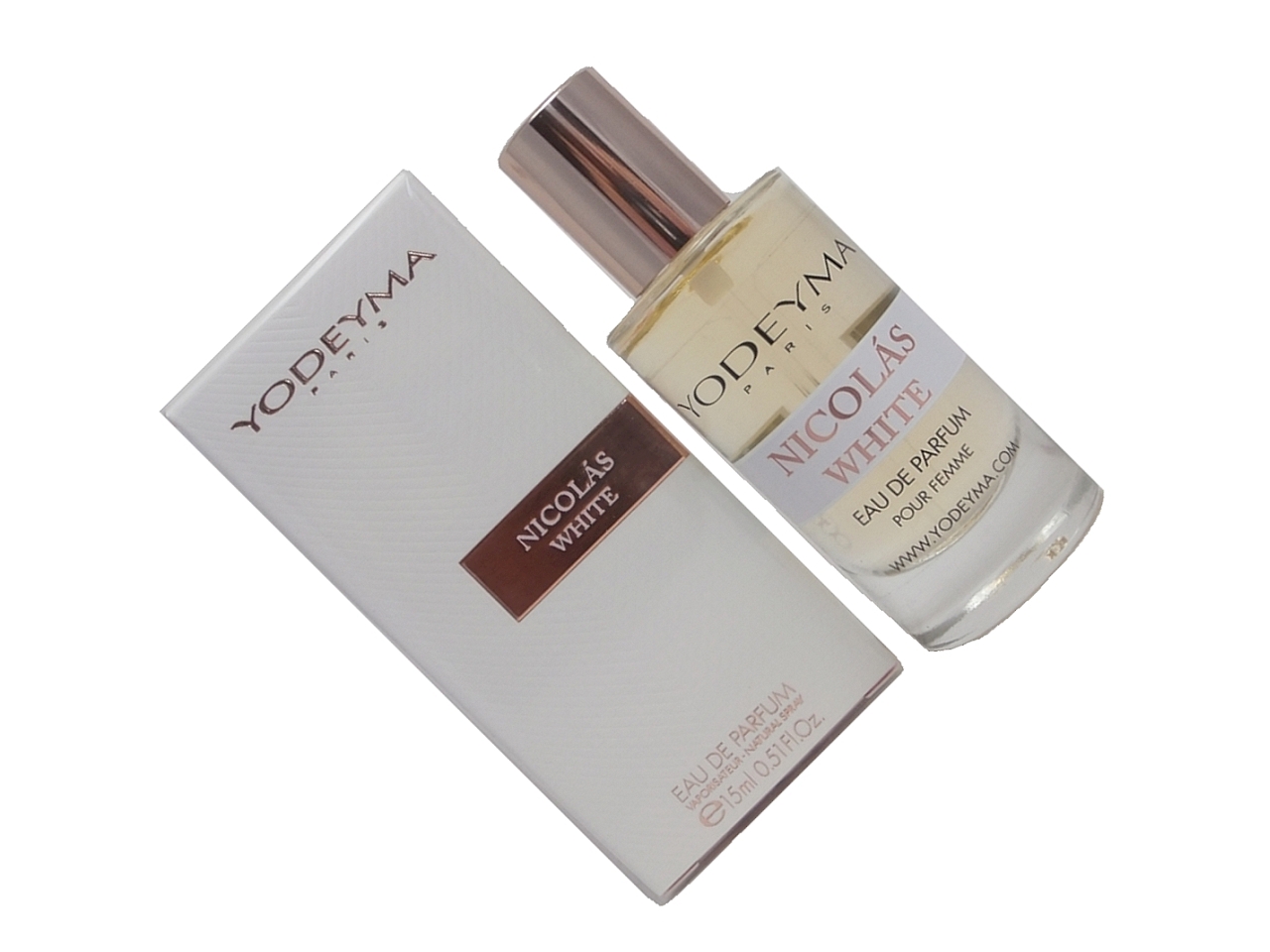 

Perfumy Damskie Nicolas White 15ml Yodeyma Kwiatow