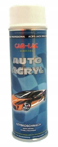 

Car Lac Biały Połysk Ral 9003 Akryl Farba 500ML