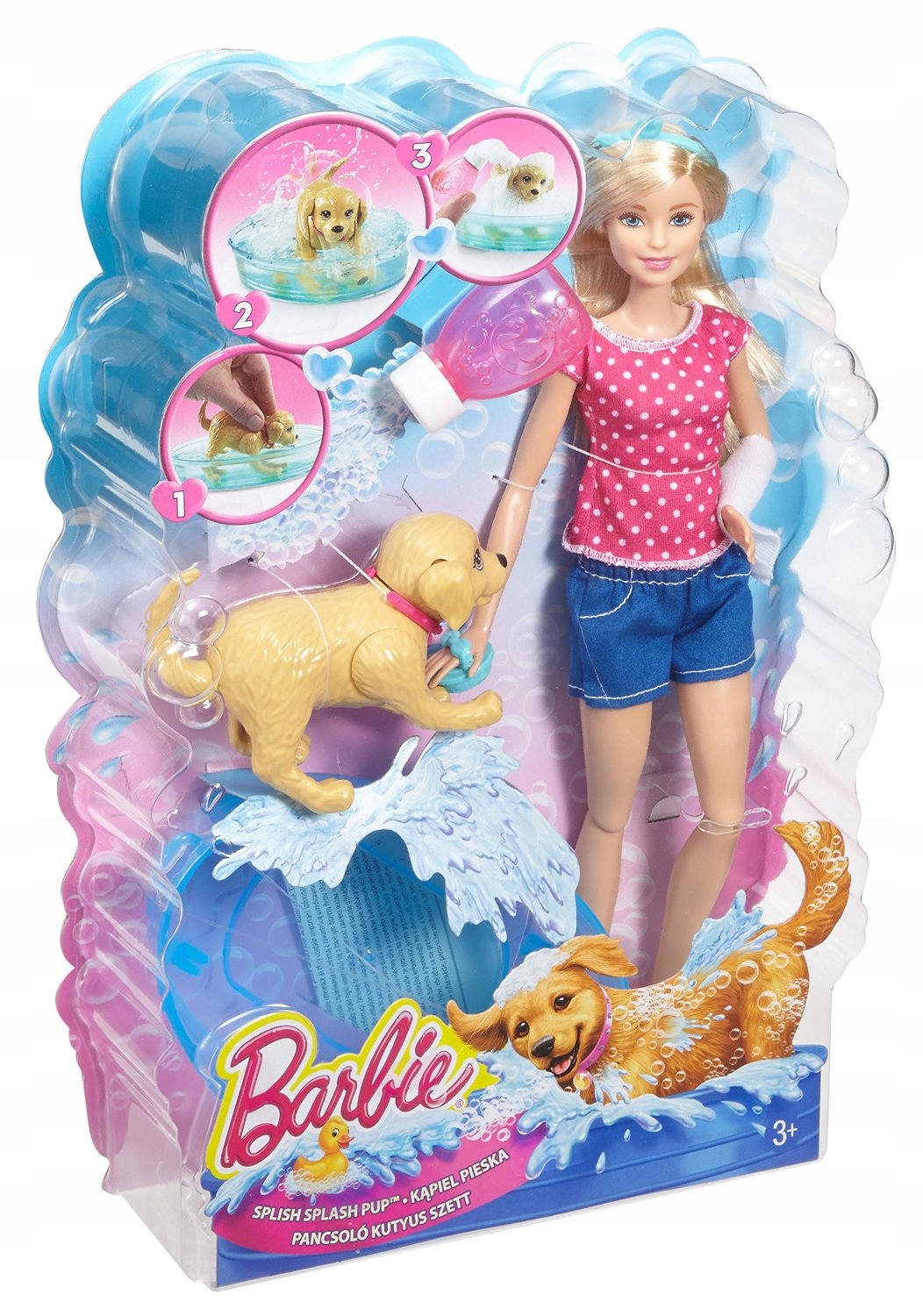 Zestaw Kąpiel pieska Barbie DGY83